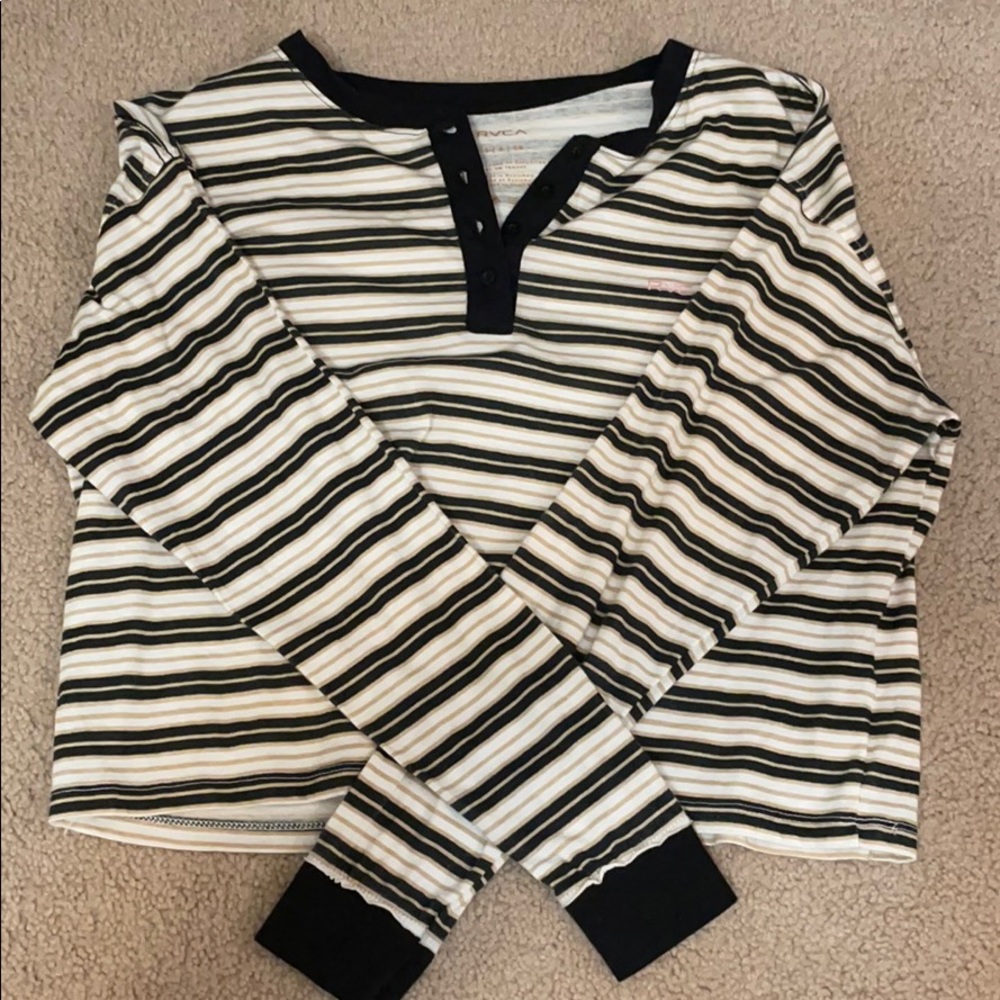 RVCA Striped Long Sleeve